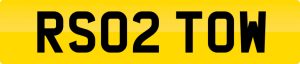 NUMBER PLATES REF NP48