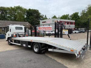 Brand New Unregistered Isuzu N75.150 Day Cab Automatic Fitted with Worldwide Recovery Systems Aluminium Beaver-Tail Bed £63,000 Plus Vat Ref ISU 17